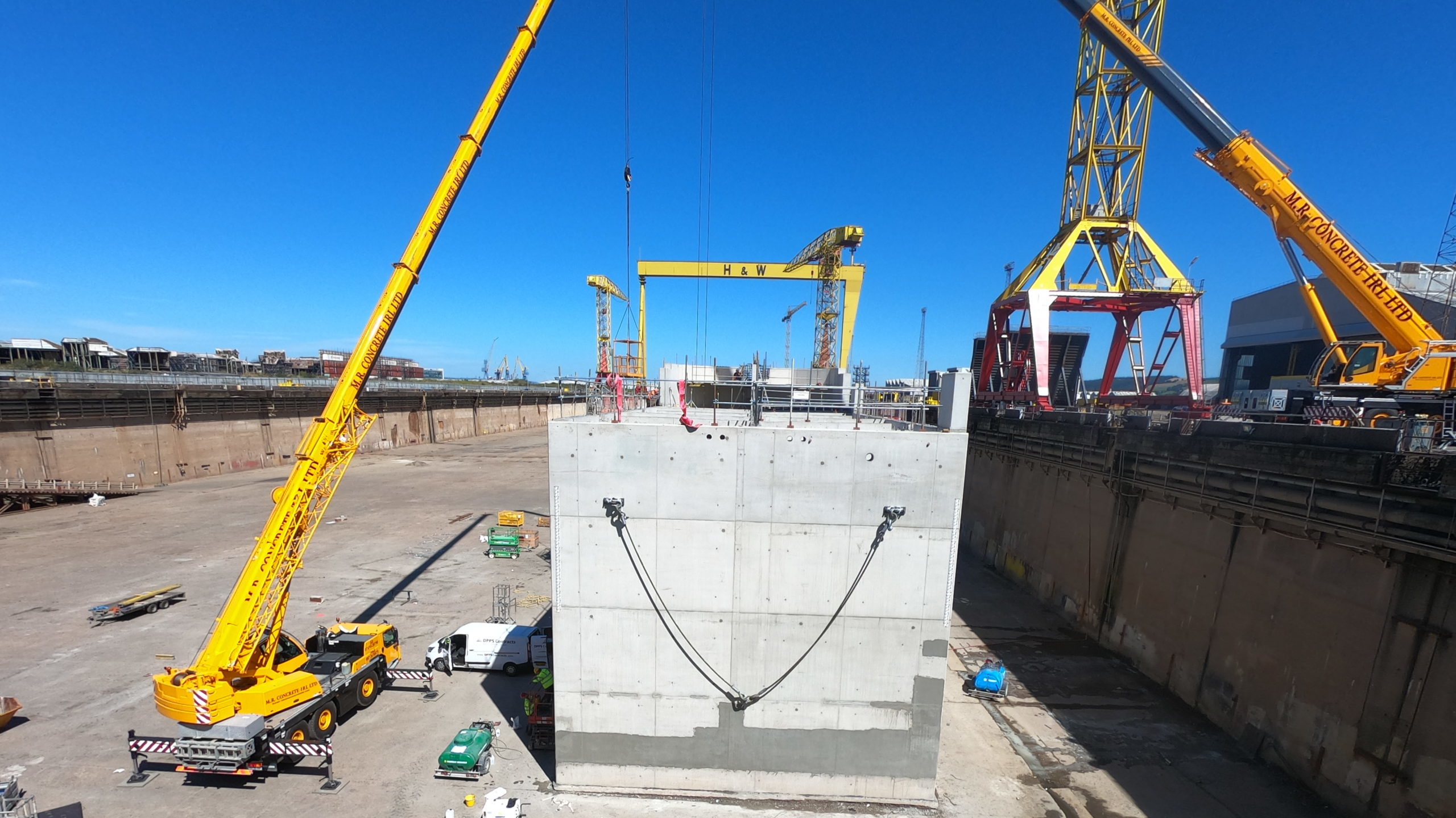 Crucial Stage Of Lochmaddy Pier Extension Reached - George Leslie Ltd 